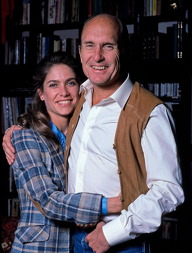 Robert Duvall z drugo ženo Gail Youngs v njunem stanovanju v New Yorku 1984.