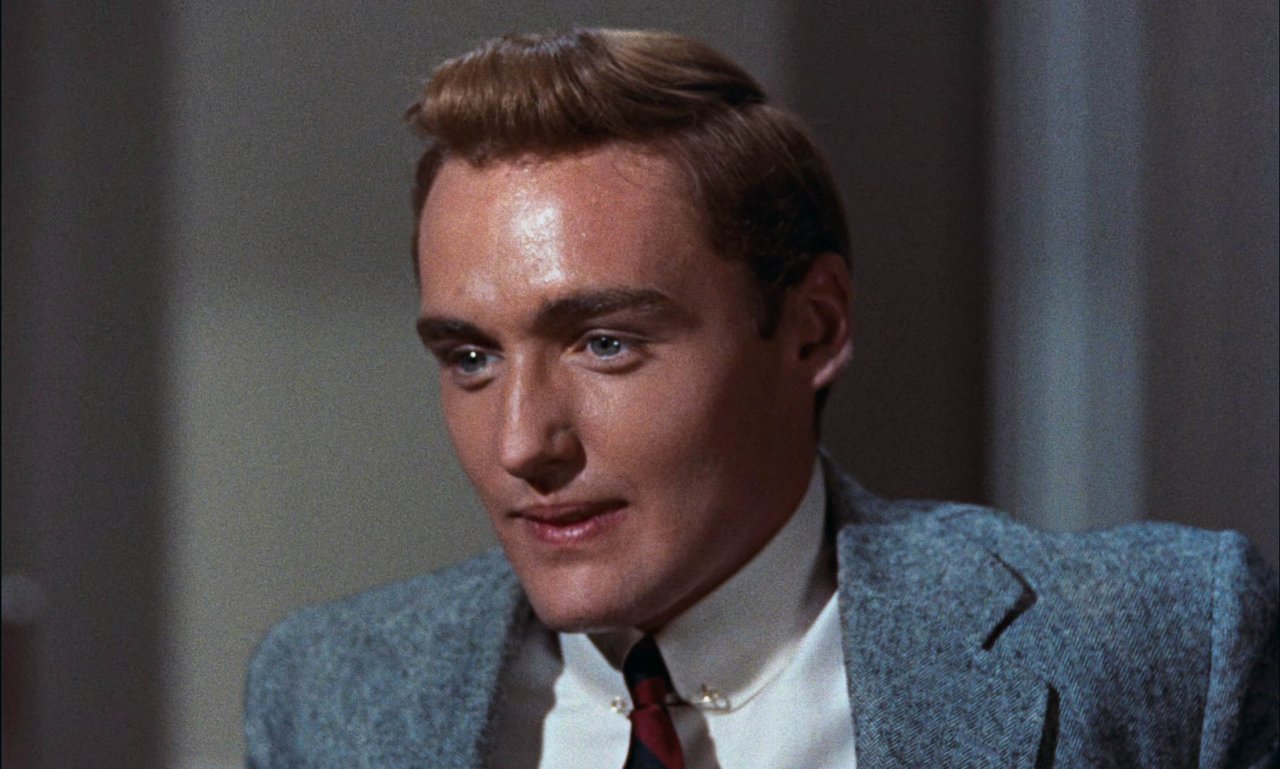 Rosno mladi Hopper v filmu Velikan (1956), zadnjem filmu Jamesa Deana