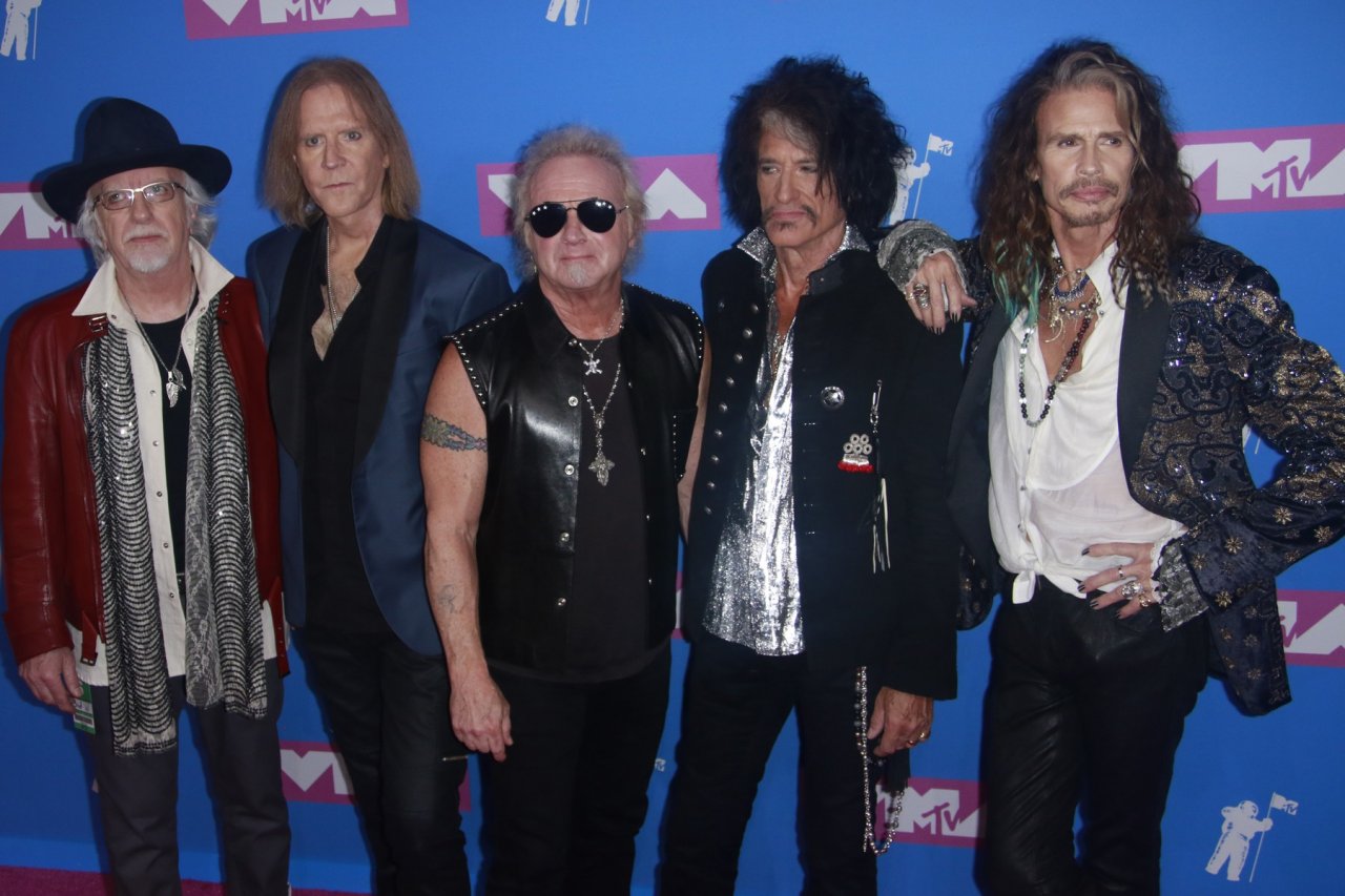 Aerosmith 2018 - fantje že vsi v sedemdesetih.