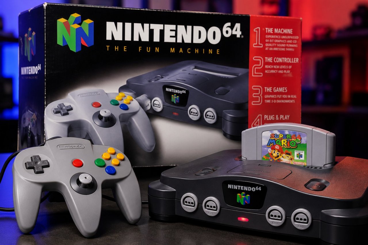 Nintendo 64 je v Ameriki začel novo obdobje 3D iger Nintendo 64 je v Ameriki začel novo obdobje 3D iger